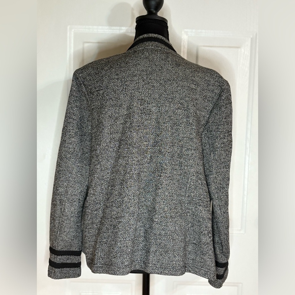 Tommy Hilfiger Women's Marled Military Band Jacket size Large - Picture 5 of 14
